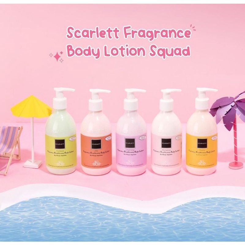 SCARLETT “BODY LOTION”