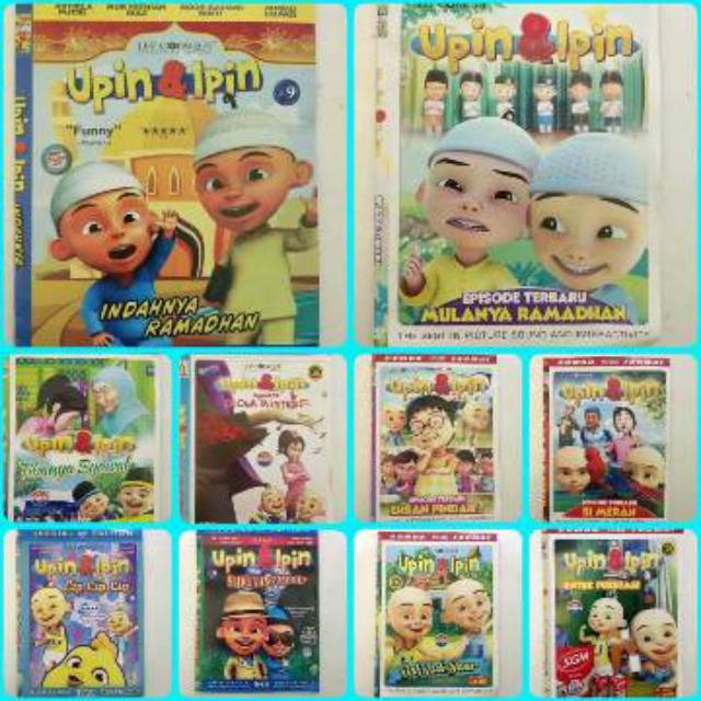 Terlaris DVD Film Anak Collection Terbaru UPIN & IPIN Hidup Sehat vs Covid 19