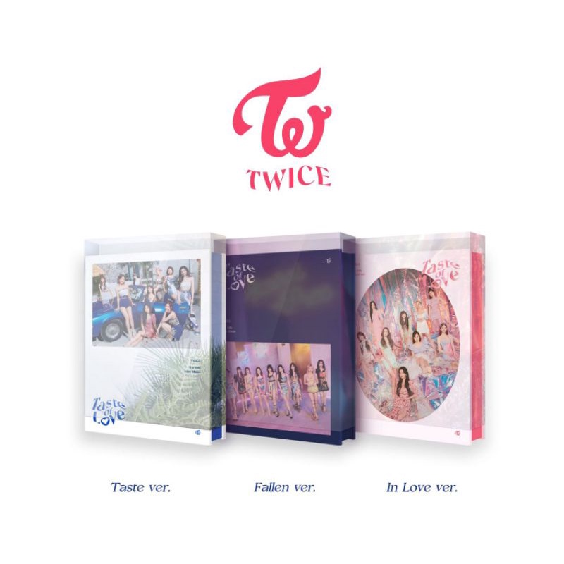 [Ready Stock] Interpark Benefit TWICE - Taste of Love 10th Mini Album [SEALED]