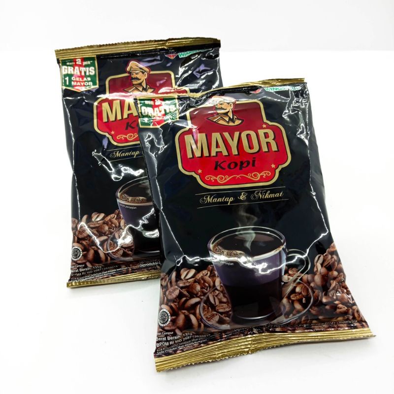 

KOPI MAYOR NETTO 135GR (DAPATKAN GELAS CANTIK SETIAP PEMBELIAN 2 PCS)