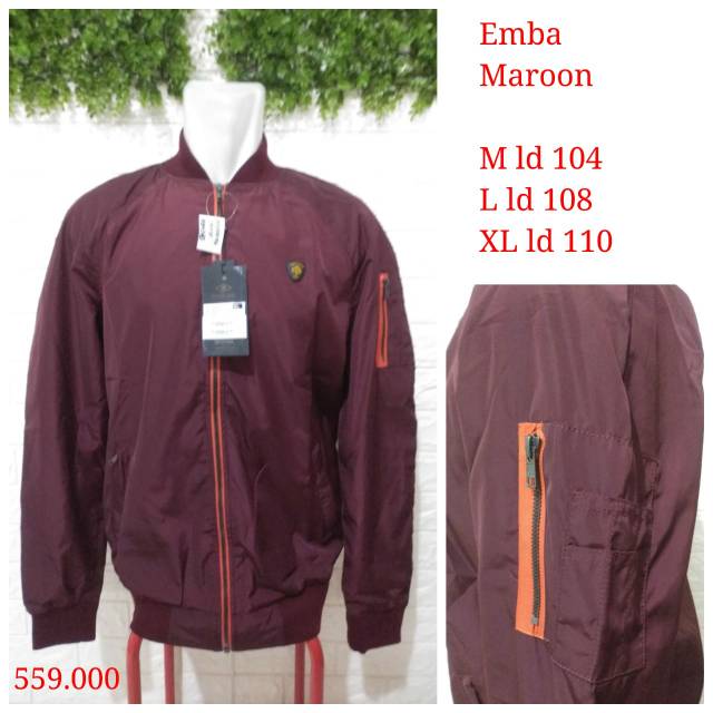 Jaket parasut EMBA