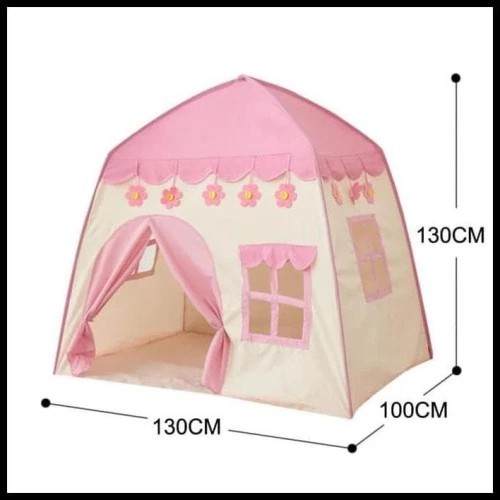 [COD] Tenda Bermain Anak Model Rumah Castle Camping Indoor Outdoor | Tenda Kemping Anak