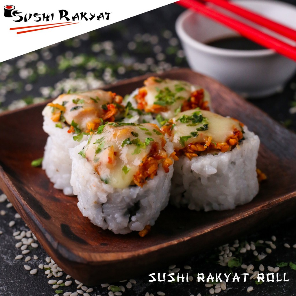 

SushiRakyat Roll Isi 4pcs/8pcs