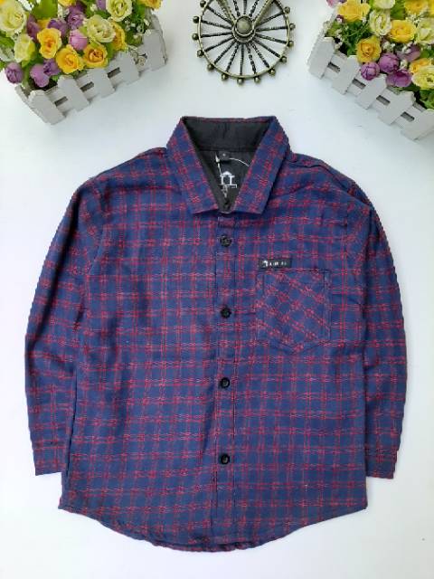 Kemeja flanel bundel 6 &amp; 12 pcs