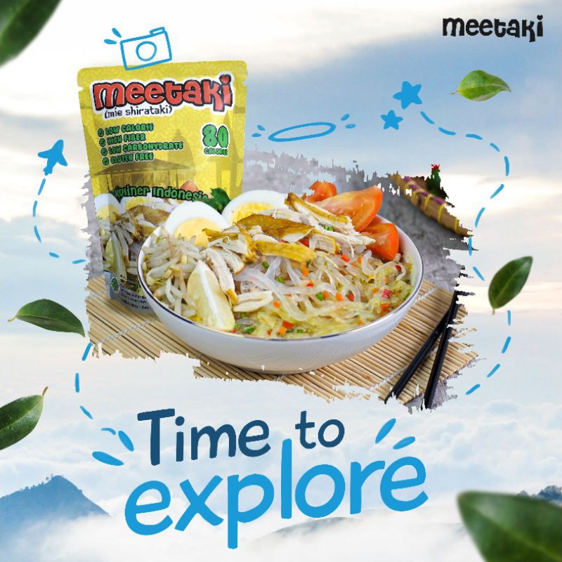 

Meetaki, mie shirataki rasa soto ayam