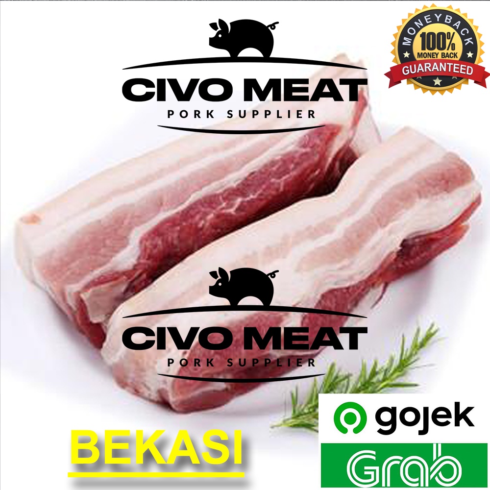 

Samcan Babi / Porkbelly mentah 500gr