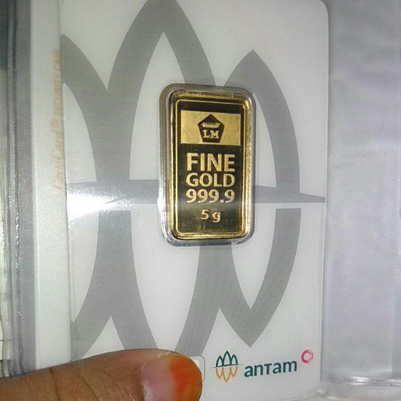 Antam LM Logam Mulia Emas 5gr 5 gram