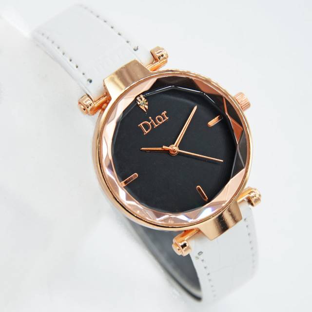 Ready 5 Warna Jam Tangan Wanita Diyor Belimbing Case Rose Strap Kulit