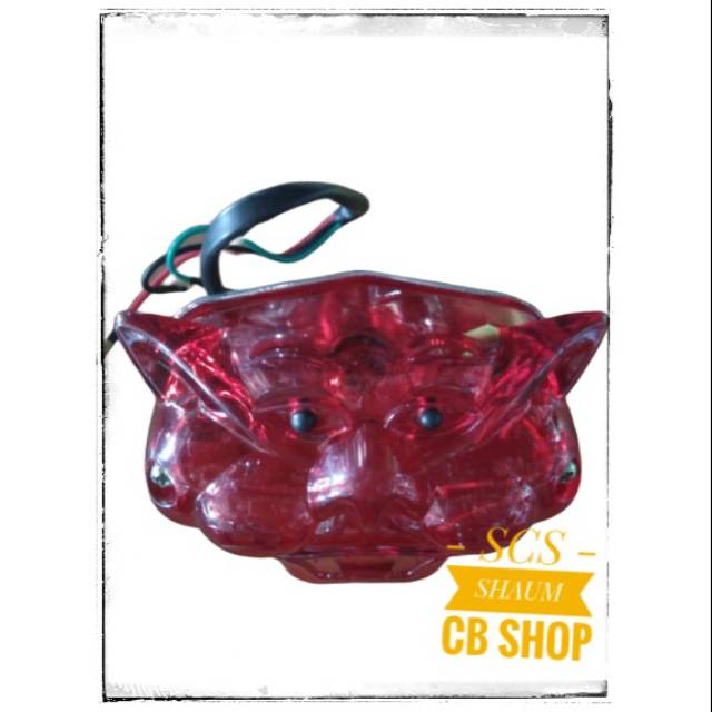 Stoplamp CB kepala kucing