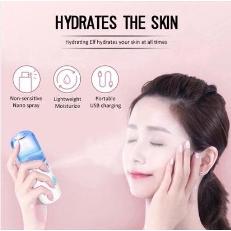 [✅COD] Nano Spray Portable / Mist Sprayer Perawatan Wajah Pelembab Wajah Mini USB nano seprai