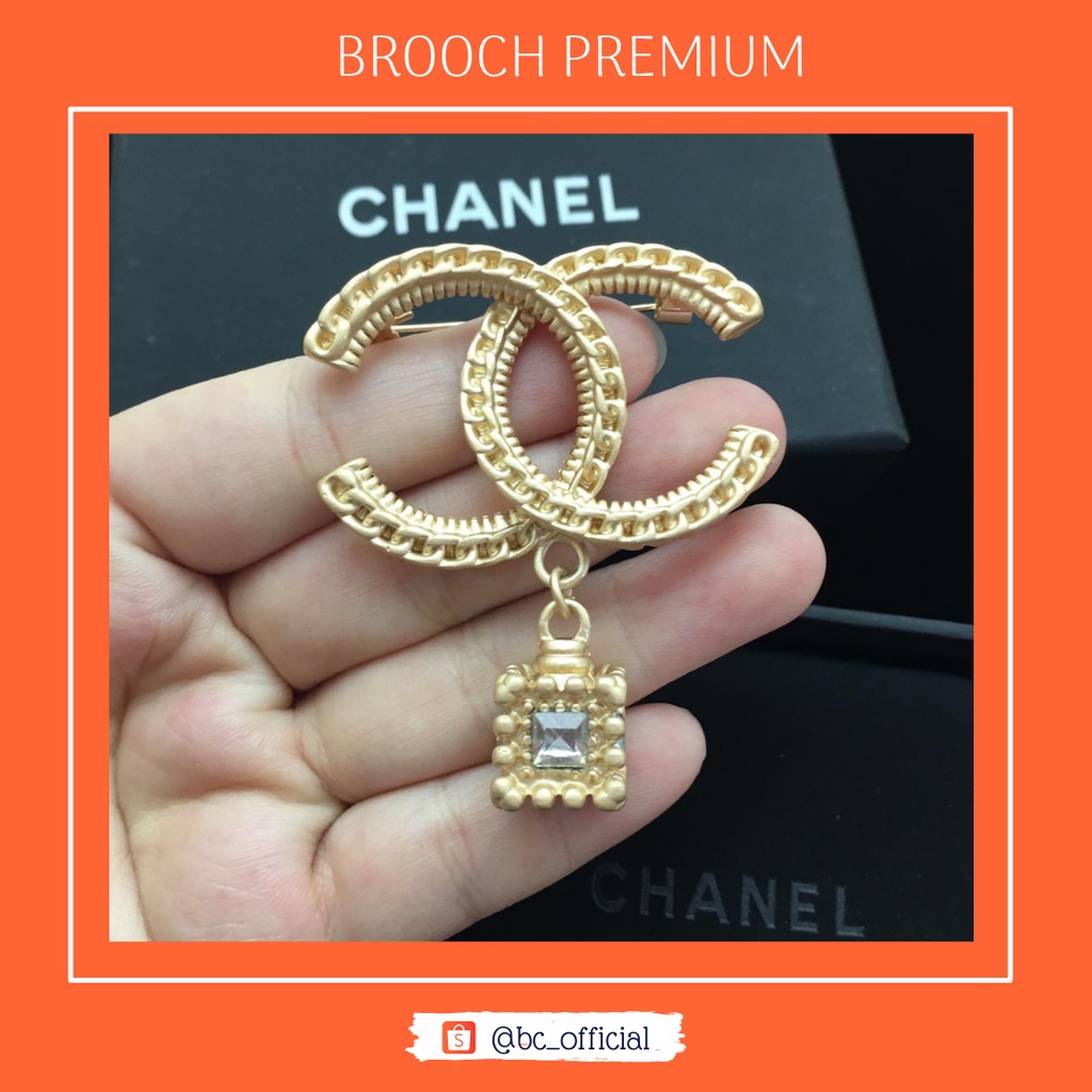 BCID Brooch Chanel Bandul 80 / Bros Chanel Premium / Bros HIjab