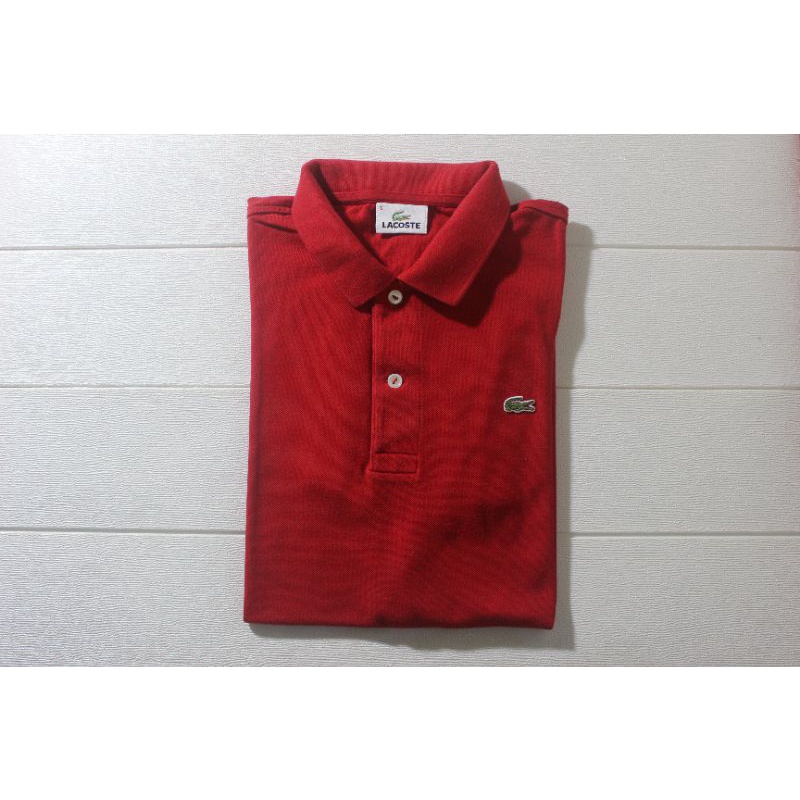 kaos lacoste second original size 5