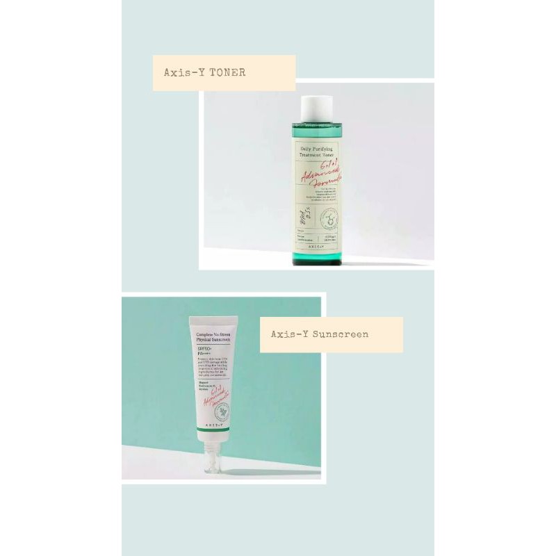 [READY] AXIS-Y PROMO PAKET TONER + SUNSCREEN