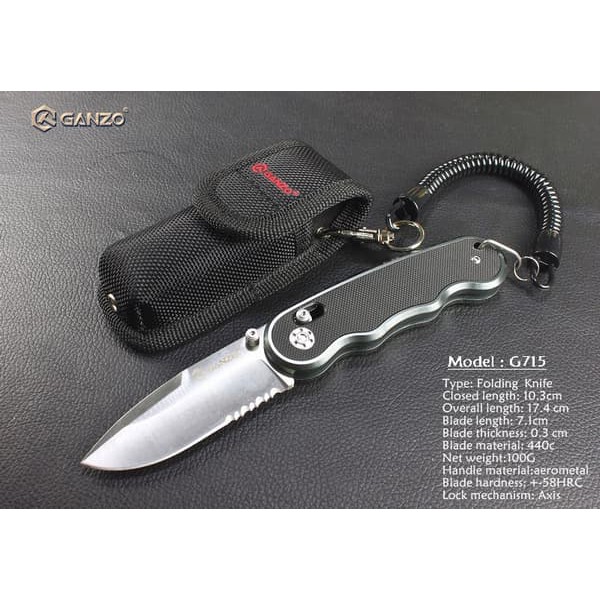Pisau Lipat Ganzo G715