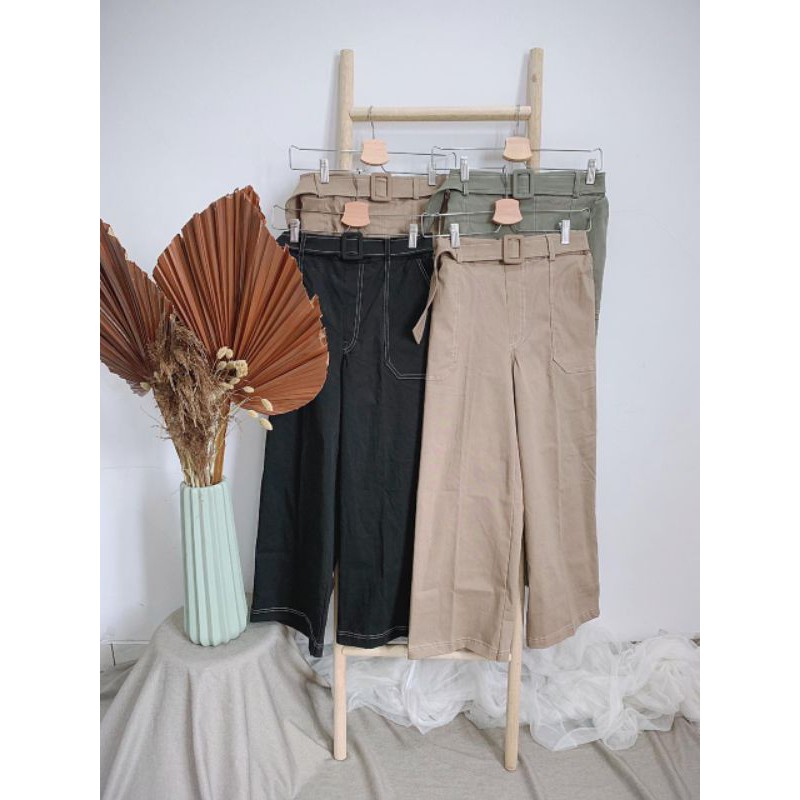 Kulot Katun Twill Stretch