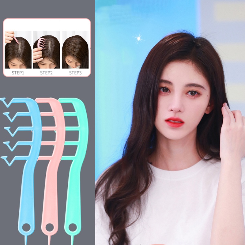 Sisir Rambut Poni Portable Gaya Korea