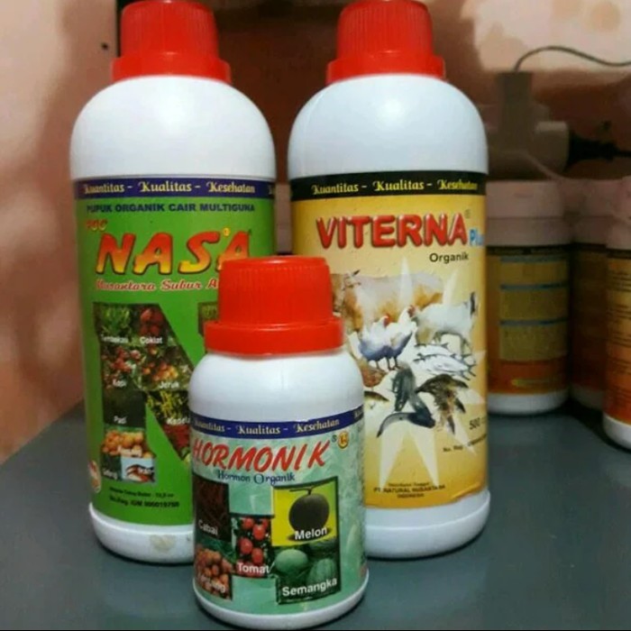 PAKET PETERNAKAN NASA/ VITAMIN AYAM BROILER/ PETELUR/ PENGGEMUK SAPI