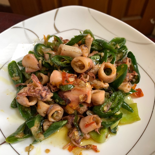 

Oseng Cumi Cabe Ijo Uni Rita