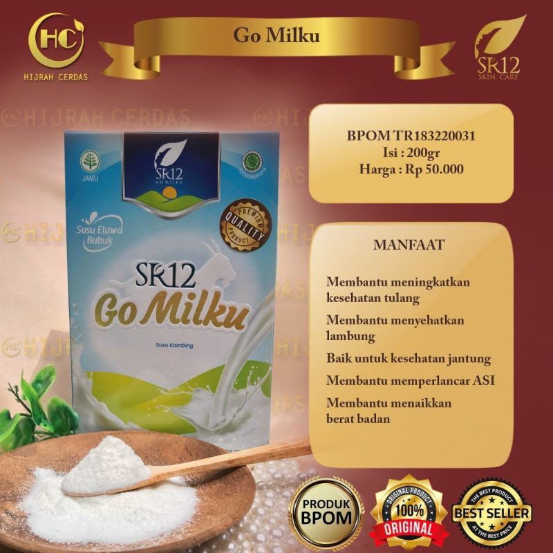 

GO MILK SR12 200GR