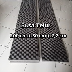 Busa Peredam Suara Motif Telur Studio Musik Youtube 200x30cm