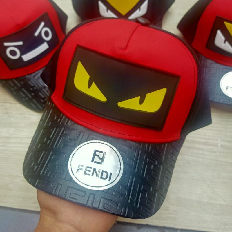 Topi Baseball Fendi Monster Premium Import