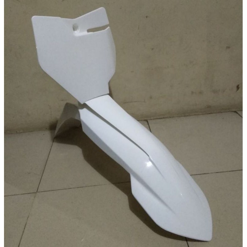 spakbor depan KTM 250 SX 2017 Baru putih dan papan star