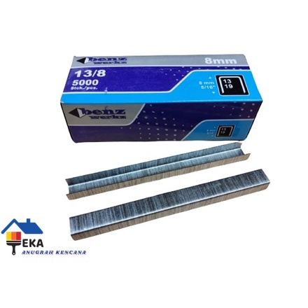 

Isi Staples Gun Anak Steples Hekter BENZ 8mm 8 mm 5/16" 5000pcs EAK