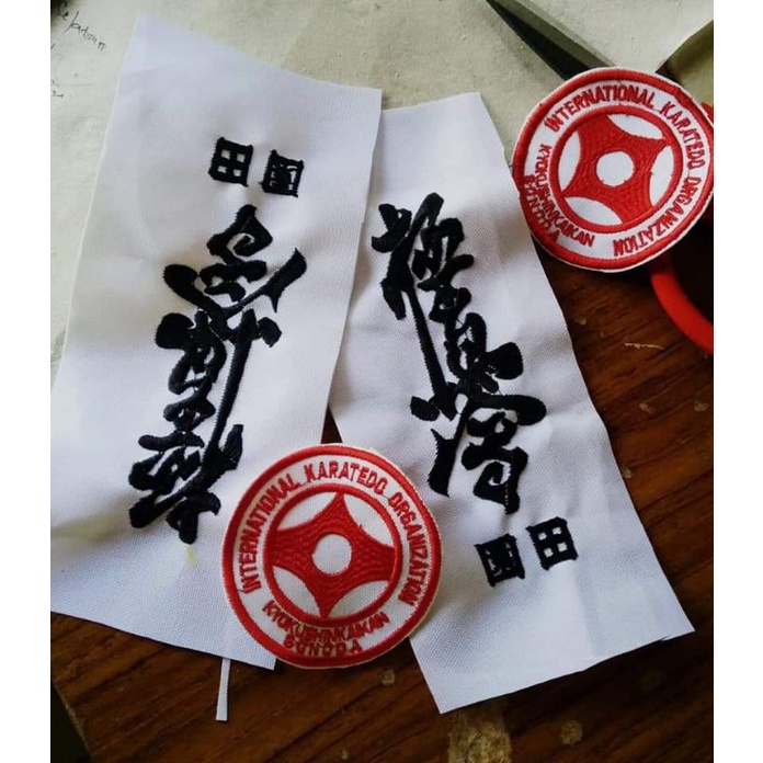 Badge Kyokushin costum