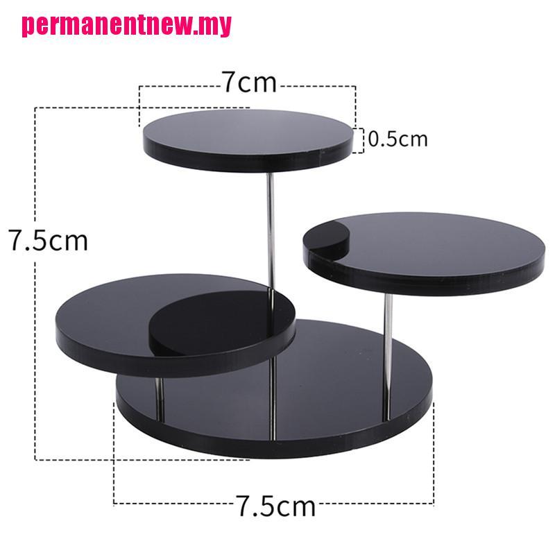 (Sun) Stand Display Kue / Cupcake / Dessert Bahan Akrilik Untuk Dekorasi Pesta