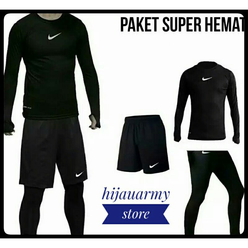 PAKET HEMAT  BASELAYER BASLAYER ( ISI 3 MACAM) BASLAYER TERMURAH KOLOR + KOLOR + BSALYER TH