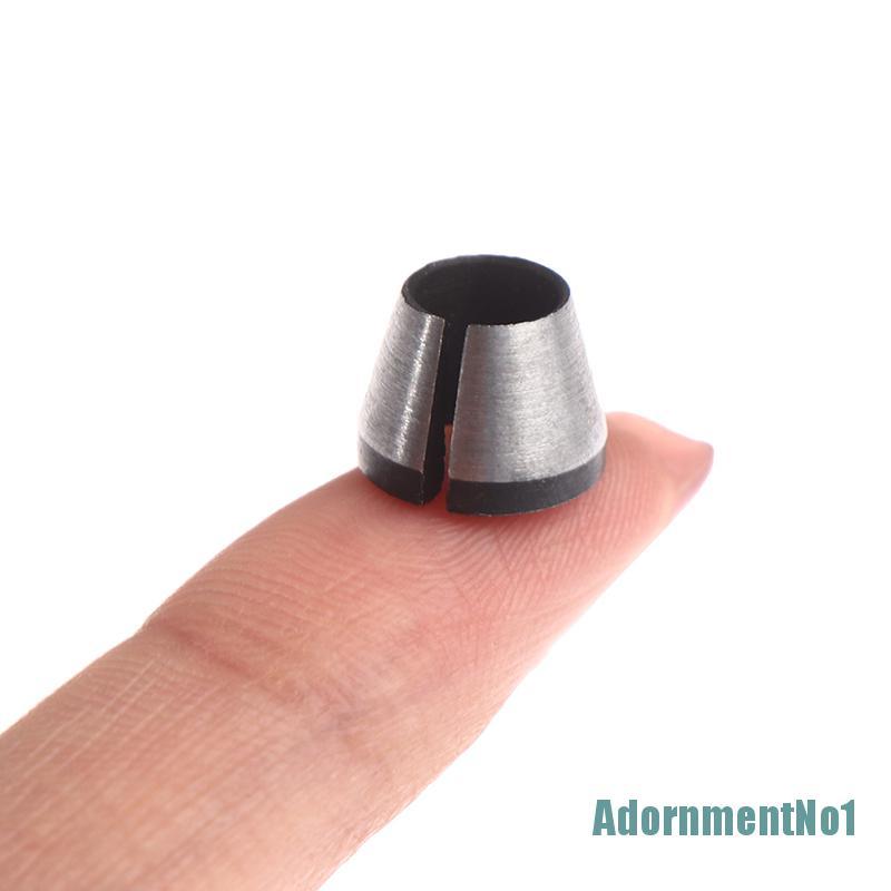 (Adornmentno1) 3pcs / lot Mata Bor Collet Shank Presisi Tinggi 6mm / 6.35mm / 8mm