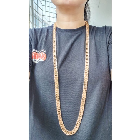 Kalung rantai gold panjang