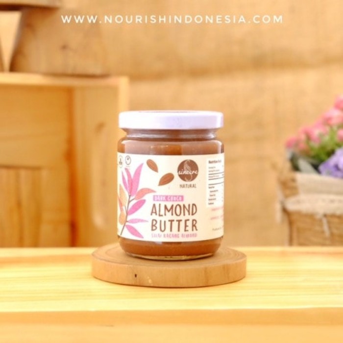 

Sincere, Almond Butter Original (Selai Kacang Almond) 225gr