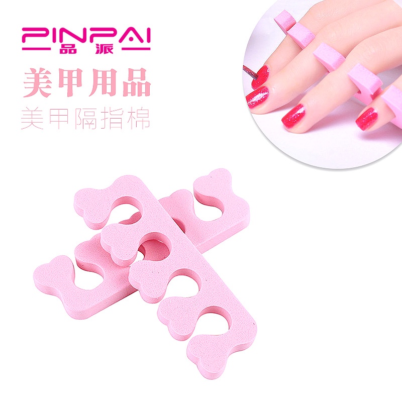 [ COD ] Soft sponge finger toe separator / nail art manicure tool/busa pemisah kuku/penyekat kuku/SPONGE KUKU