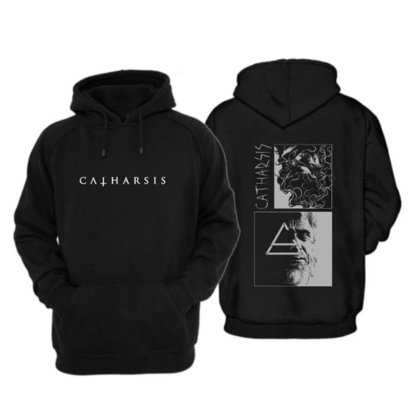 JAKET HOODIE CATHARSIS EMPIRE CHAPTER LOGO PREMIUM UNISEX