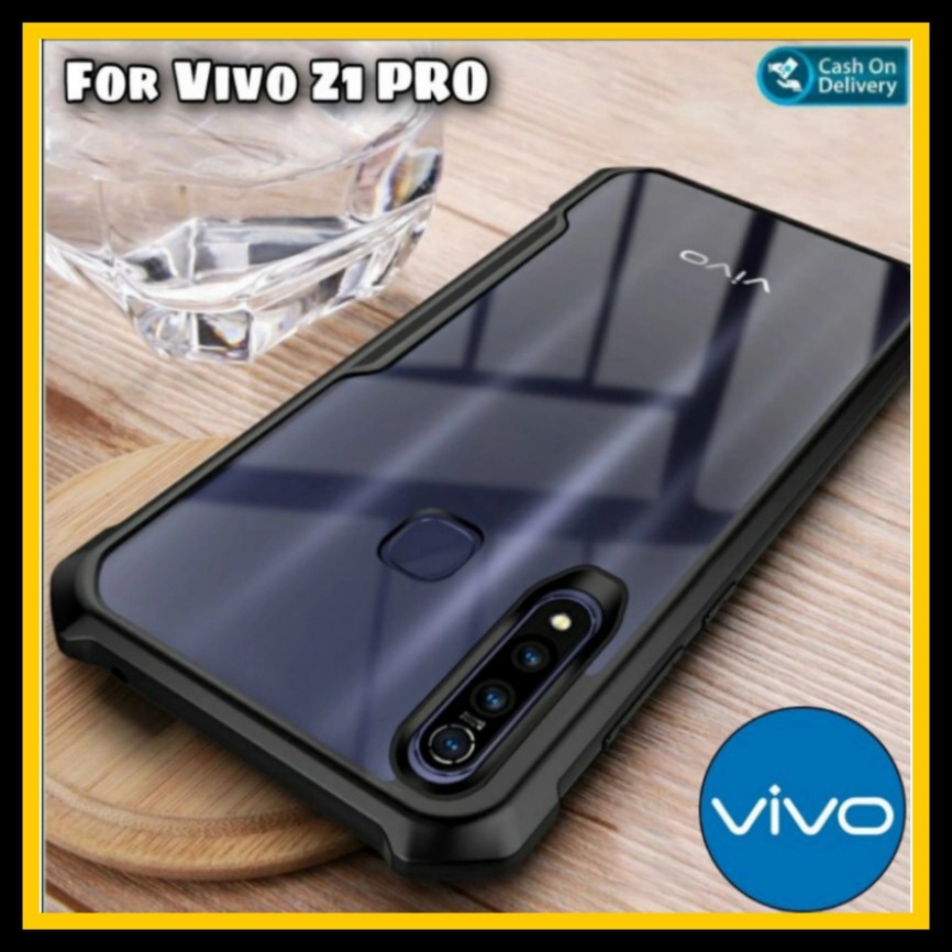 VIVO V19 Z1 PRO V5 V5S Y67 V7 V7 PLUS Y55 2017  Hard Case Fusion Shockproof Clear Armor Bumper