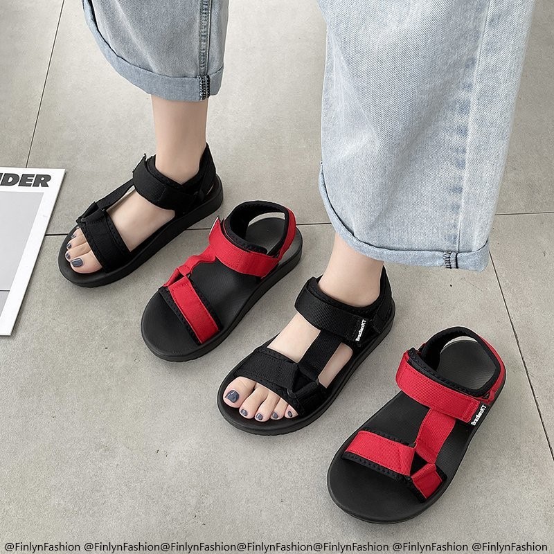 Sandal gunung wanita sol karet Sendal Hiking Wanita Import Korea Sandal Tali Belakang SD-057