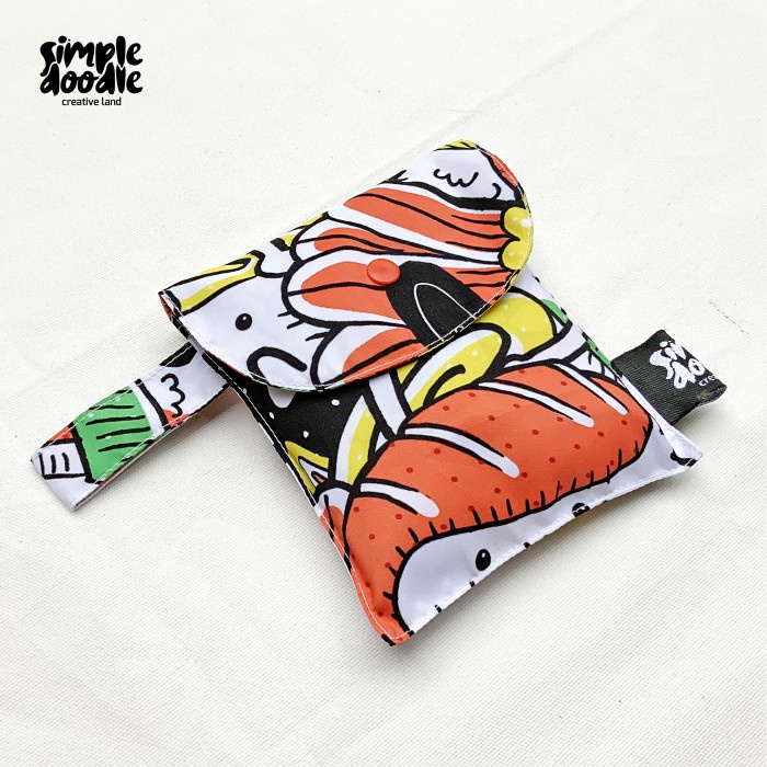 

Bergaransi Cover Shopping Bag Simple Doodle ( Cover Mask / Cover Kain ) Hot Sale