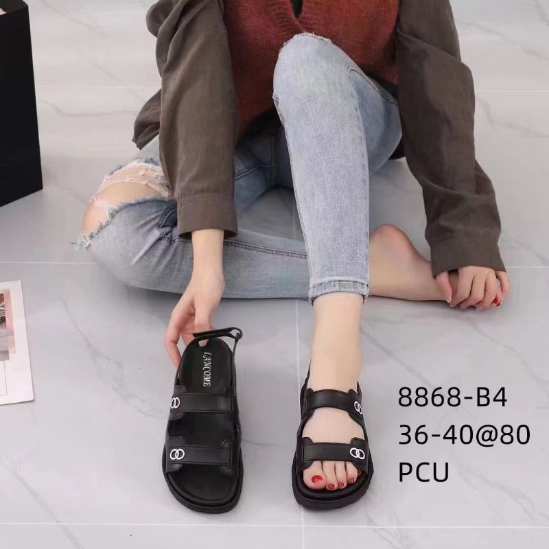 Sandal Tali Wanita Jelly Karet Import 1962-LX