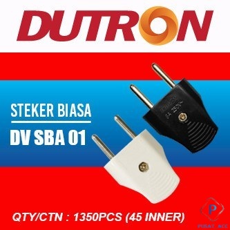 SBA11- Steker Listrik/Colokan Gepeng DUTRON