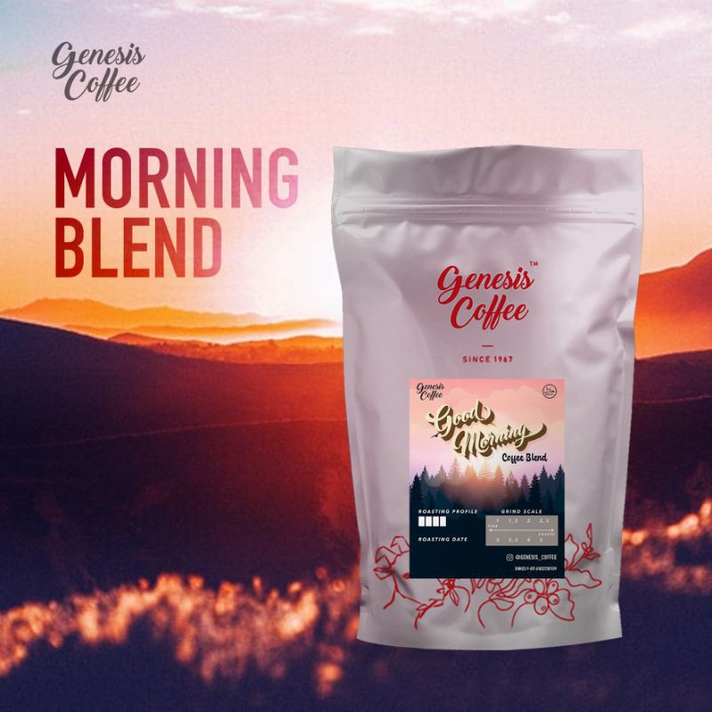 

Genesis Morning Blend Coffee / Arabica Robusta Blend