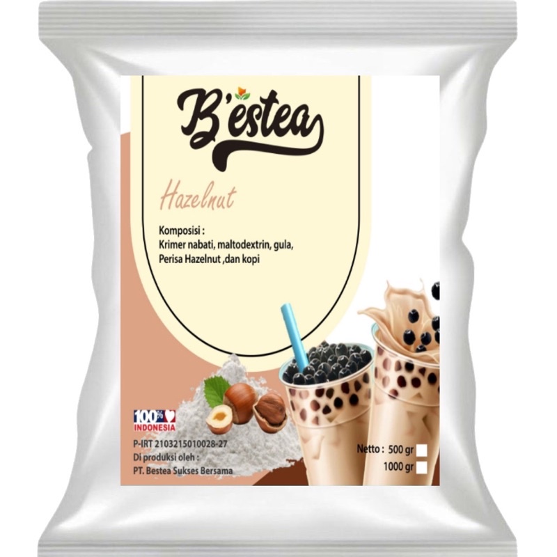 Bubuk Minuman Rasa Hazelnut Reguler 500 gram Powder Drink