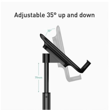 BASEUS ORIGINAL Literary Youth Desktop Bracket Phone Holder Stand HP Tablet Tab Ipad Meja