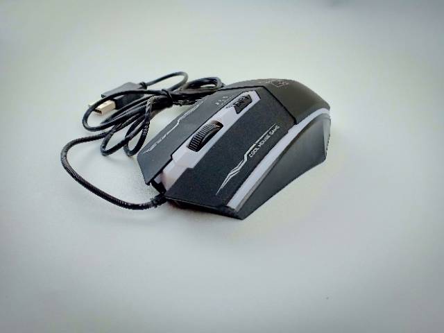 MOUSE GAMING 4 digit LED  7lampu