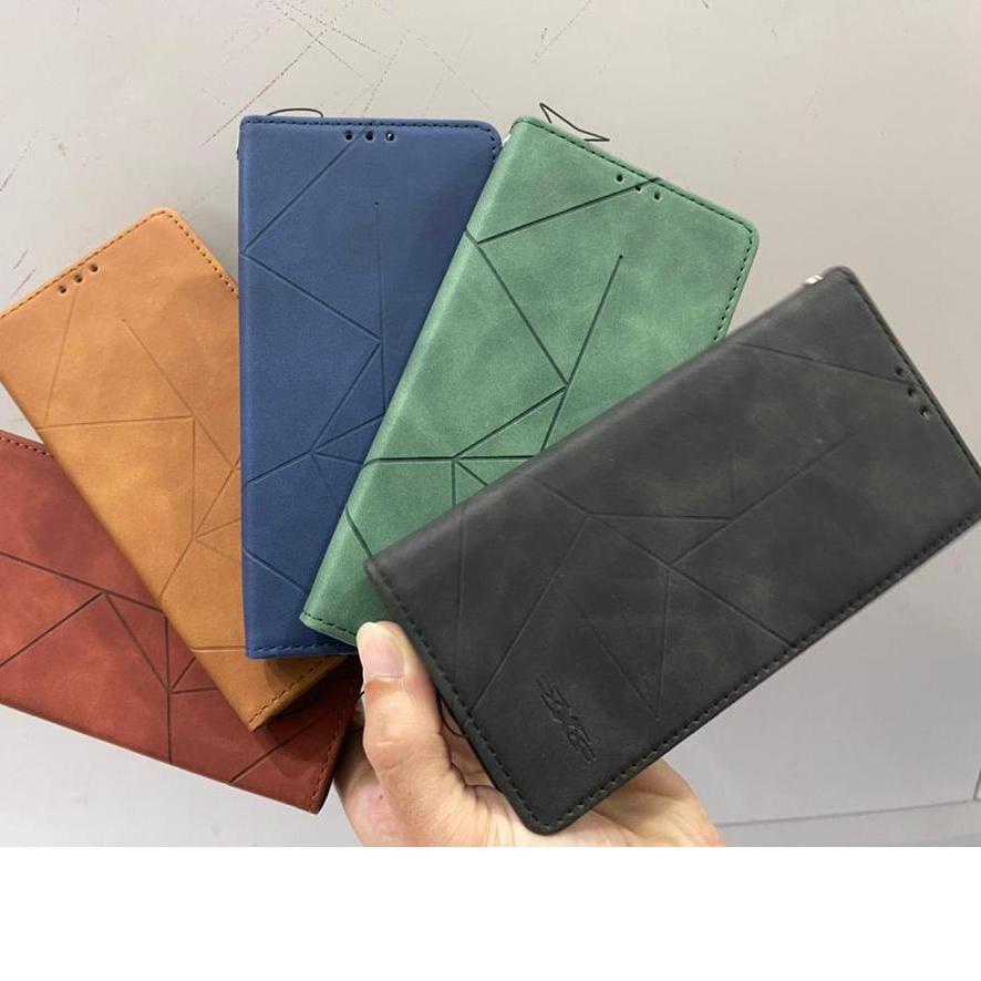 Promo - Infinix Note 7 Lite Note 8 Note 10 Note 10 Pro Leather Flip Case Magnet Sarung Hp Buka Tutup