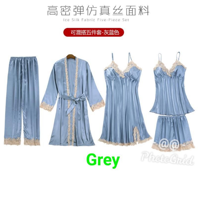 baju tidur 5 in 1/seserahan/baju tidur set-8