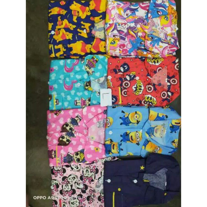 PIAMA ANAK KARAKTER SHAFIRA OLSHOP JEMBER