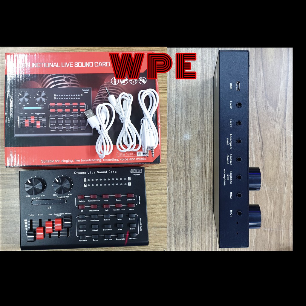 Soundcard blackspider V9