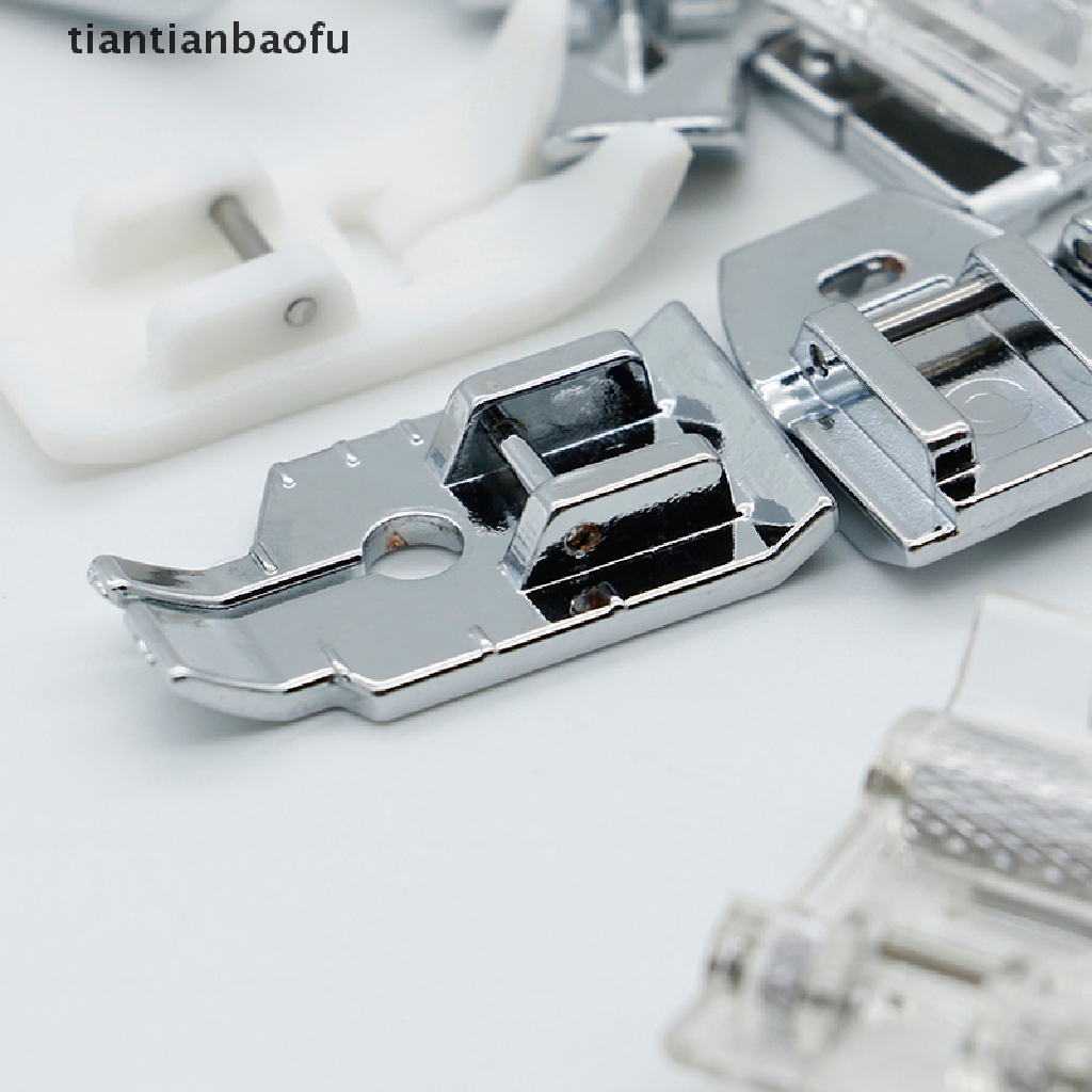 (Tianbaofu) 11pcs / Set Presser Foot / Sepatu Mesin Jahit Multifungsi