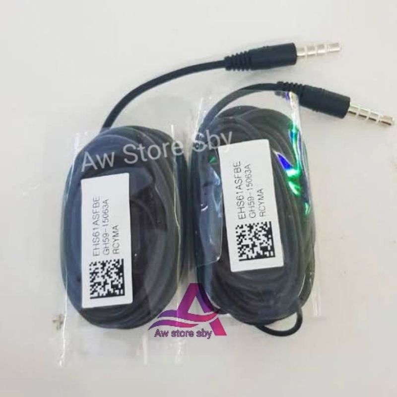 (Ori indonesia) Earphone Samsung Ori Premium Quality Sound Headset Samsung A10 A20 A6 A7 A8 A11 A32